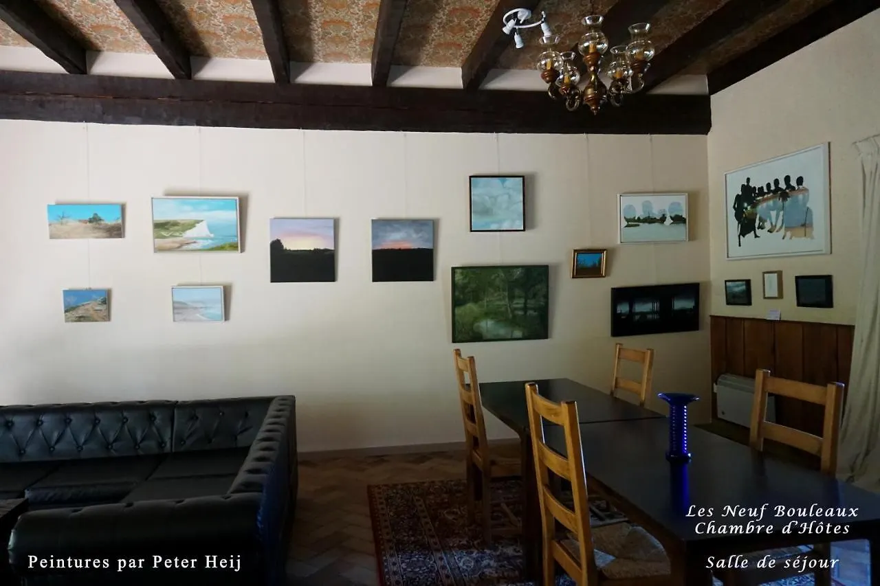 Bed and Breakfast Les Neuf Bouleaux Job Francia